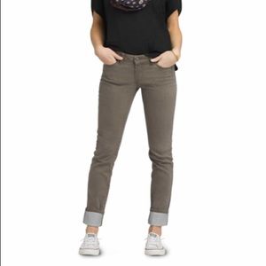 Prana Kara Cuffed Jeans Low Rise Organic Cotton